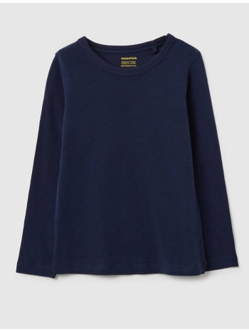 ovs solid t-shirt 2418180-maritime blue darkblue