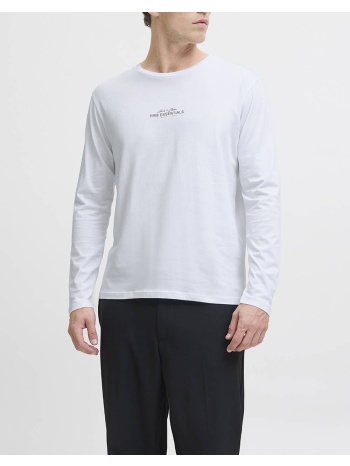 jack&jones jprblacasper ls tee fst 12288081-white white σε προσφορά