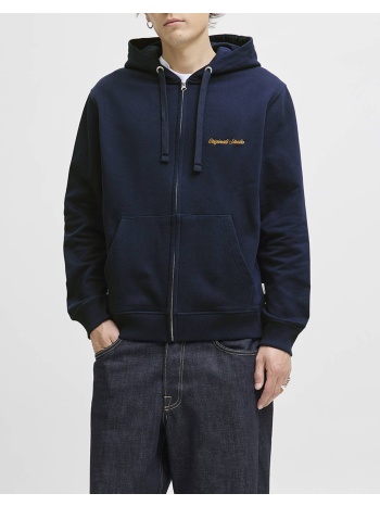 jack&jones jornorrebro emb sweat zip hood noos
