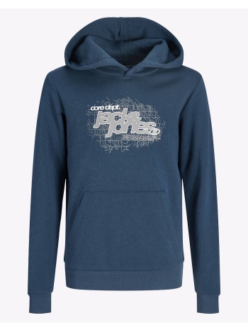 jack&jones jcogrid branding sweat hood jnr 12289394-titan σε προσφορά