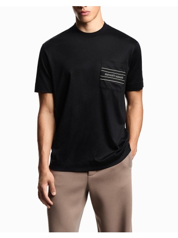 emporio armani t-shirt em002960af18312-uc001 black σε προσφορά