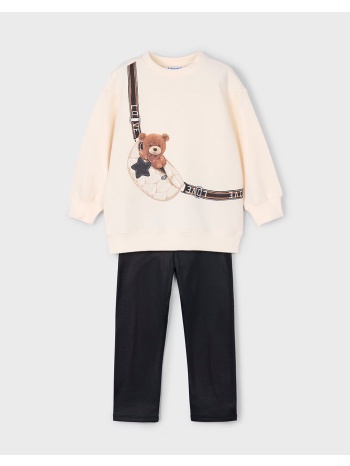 mayoral σετ φουτερ κολαν pu 04727-056 black σε προσφορά