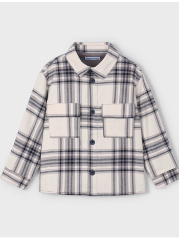 mayoral πουκαμισο καρο 04123-030 gray σε προσφορά