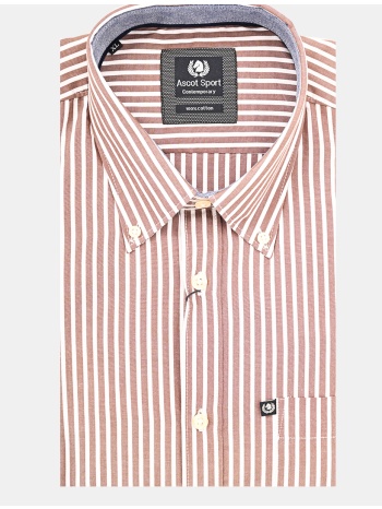 ascott πουκαμισο 15273209-13 chocolate σε προσφορά