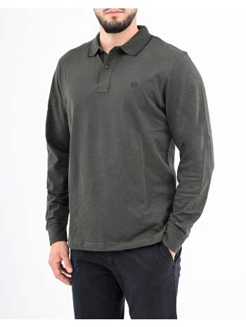 ascott μπλουζα polo 15281317-74 darkgreen σε προσφορά