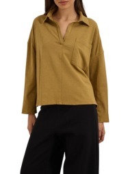 namaste ``μπλουζα ama ww0725033-oily olive