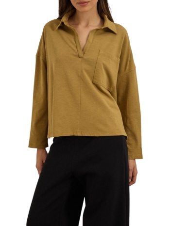 namaste ``μπλουζα ama ww0725033-oily olive σε προσφορά