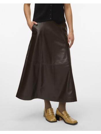 vero moda vmolive hw coated ankle skirt prm σε προσφορά
