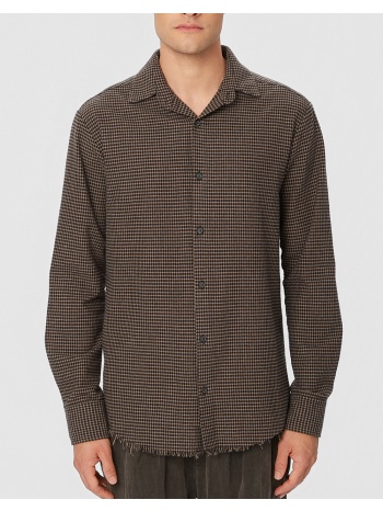 dirty laundry flannel shirt dlms000142-black mixed σε προσφορά