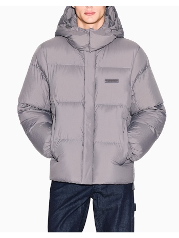 armani exchange down jacket xm001098af16340-u8092 gray σε προσφορά