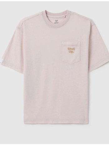 ovs tshirt ss w/pocket 2445806-iris lightpink