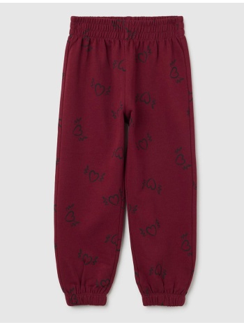 ovs jogger aop 1col 2457502-cordovan bordeux