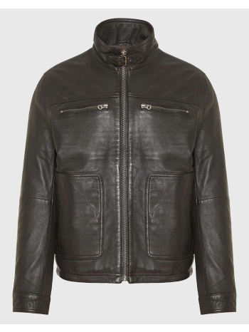 funky buddha ανδρικό τζάκετ casual fbm012-074-01-black black