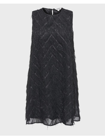 only onlfaye life sl feather dress wvn 15358411-black black σε προσφορά