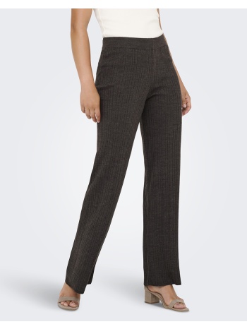 only onlthea pant knt 15352981-chocolate tortemelange σε προσφορά