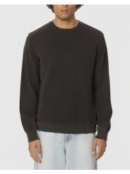 dirty laundry regular crewneck with destroys dlmc000136-vintage black jetblack