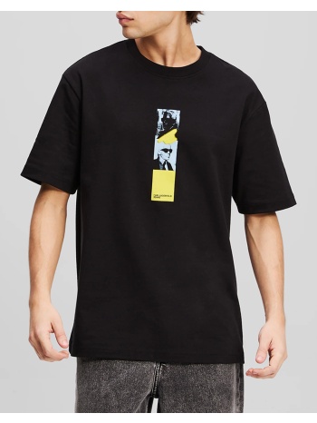 karl lagerfeld jeans klj relax repeated karl tee σε προσφορά