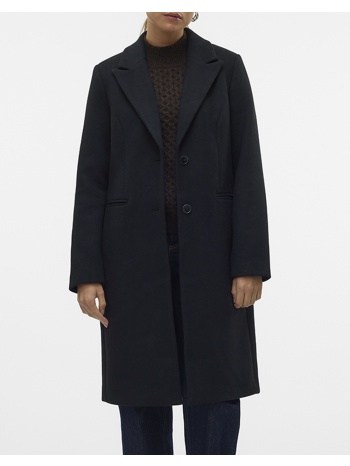 vero moda vmblaza long coat ga boo 10267495-black black σε προσφορά
