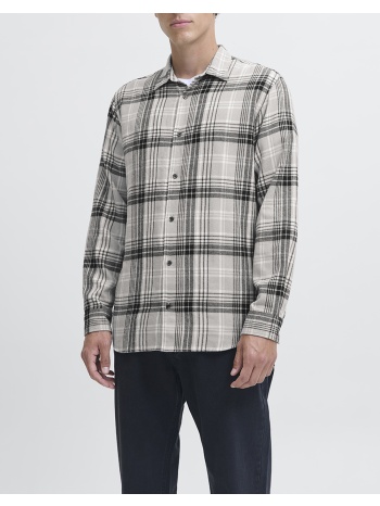 jj rebel jrebtrack check shirt ls 12285186-ghost σε προσφορά