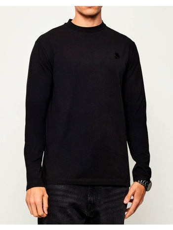 karl lagerfeld t-shirt crewneck ls 755020-554221-990 black σε προσφορά
