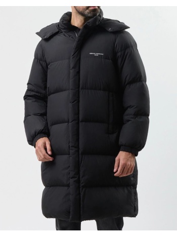 armani exchange down jacket xm001846af16340-uc001 black σε προσφορά