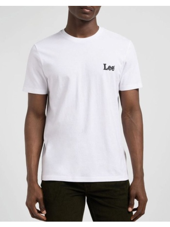 lee ss small logo tee 112370503-bright white white σε προσφορά