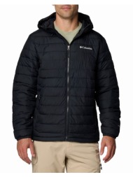 columbia ανδρικό μπουφάν powder lite™ ii hooded jacket ca04-2086944-black black