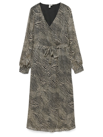 vero moda vmgebra gedna ls 7/8 dress wvn btq ga σε προσφορά