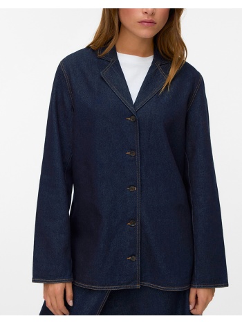 vero moda vmkanika ls denim blazer shirt si352