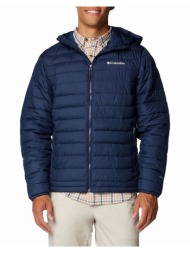 columbia ανδρικό μπουφάν powder lite™ ii hooded jacket ca04-2086944-collegiate navy navyblue