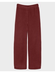 vero moda vmgold art nw loose pant 10332174-syrah bordeux