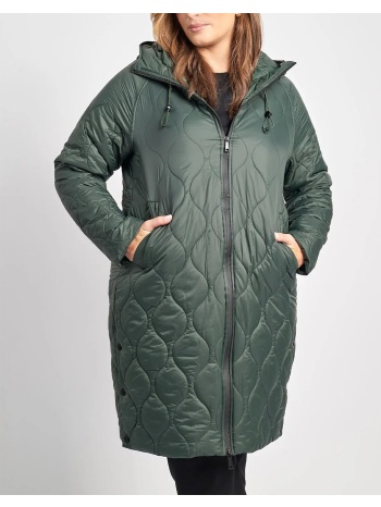 parabita μπουφάν αδιάβροχο καπιτονέ μακρύ 012520708305-043