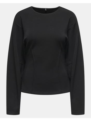 only onltoc l/s round neck swt 15365035-black black σε προσφορά