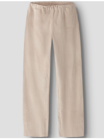 name it nkfveloa velvet pant 13235120-cement biege σε προσφορά