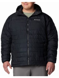 columbia ανδρικό μπουφάν powder lite™ ii hooded jacket ca04-2086942-010 black