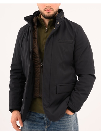 adimari john black jacket 25w.se.021.09-blue royal royalblue σε προσφορά