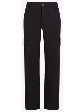 karl lagerfeld jeans klj reg cargo pant a3m10085-999 black σε προσφορά