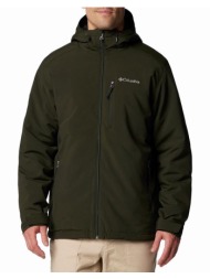 columbia ανδρικό μπουφάν gate racer™ ii softshell ca01-2090404-366 darkgreen