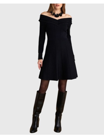 attrattivo φορεμα 51βισκ49πολυαμ 9p22974-mayro black