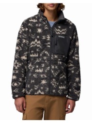 columbia ανδρική ζακέτα winter pass™ reversible fleece cf01-2135651-011 darkgray