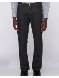 trussardi jeans-5 tasche 370 close in denim black stone washed mj370d70-023 denimgray