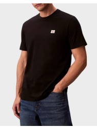 calvin klein jeans ss badge 30s jersey classic tee lv04rc272g-ub1 black