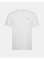 calvin klein jeans ss badge 30s jersey classic tee lv04rc272g-yaf white