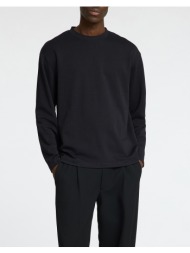 selected slhlooseoscar ls o-neck tee noos 16097847-black black