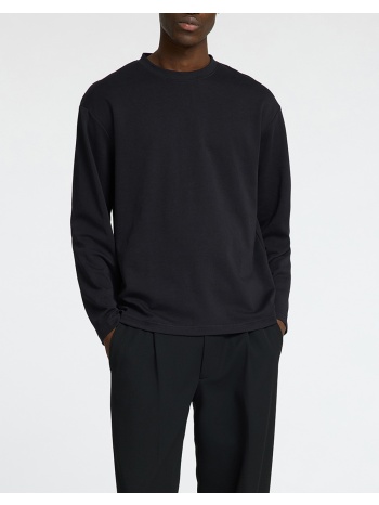 selected slhlooseoscar ls o-neck tee noos 16097847-black