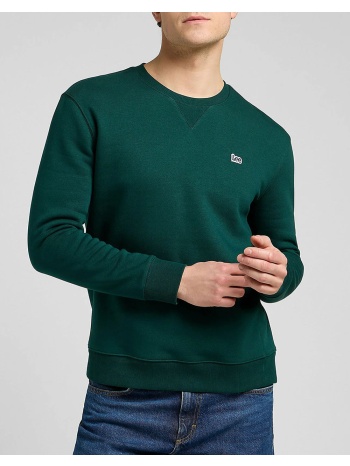 lee patch crew sws 112371836-jade forest darkgreen σε προσφορά
