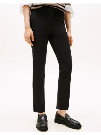 tommy hilfiger gabardine slim pant ww0ww48350-bds black