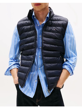 tommy hilfiger core packable recycled vest mw0mw39989-dw5