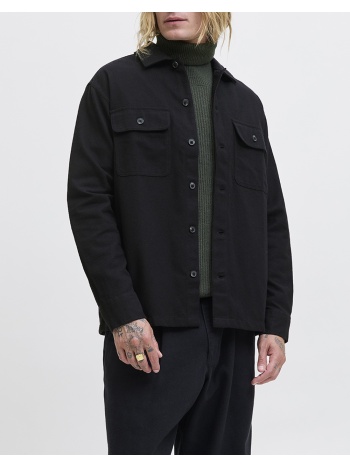 jack&jones jjecharge overshirt ls noos 12278969-black black