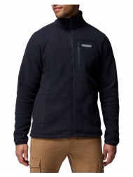 columbia ανδρική ζακέτα jasper ridge™ pebbled full zip fleece cf01-2142421-010 black